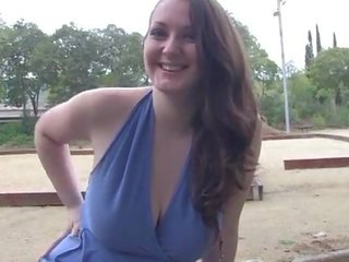 Chubby spanish lassie on her first adult clip film audition - HotGirlsCam69.com