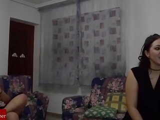 Cam-show: Pam teaching the fat young woman and he how fuck. RAF088