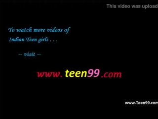 Teen99.com - Indian village young sweetheart parking friend in outdoor