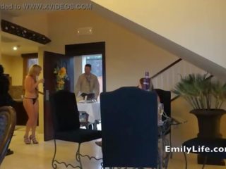 Naked milfs introduce for the room service