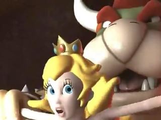 Princess Peach Fucked by Bowser